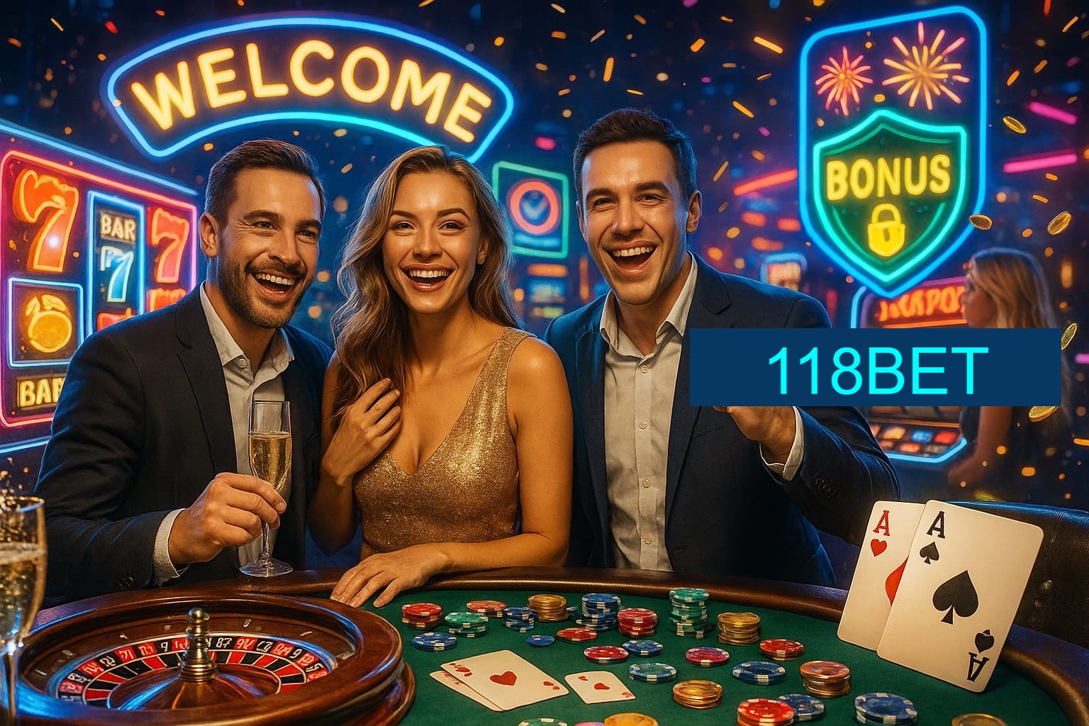 Jogos emocionantes no 118BET